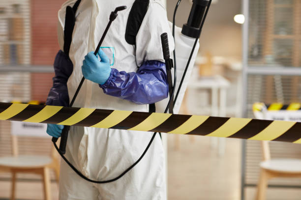 Professional Blood Cleanup technician working in Truro, MA